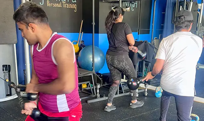 Workouts at Fujiwhara